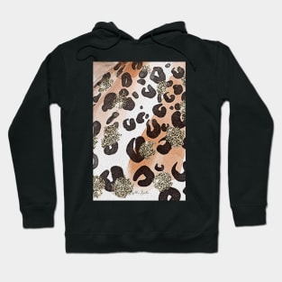 Leopard pattern - Jungle Gold Hoodie